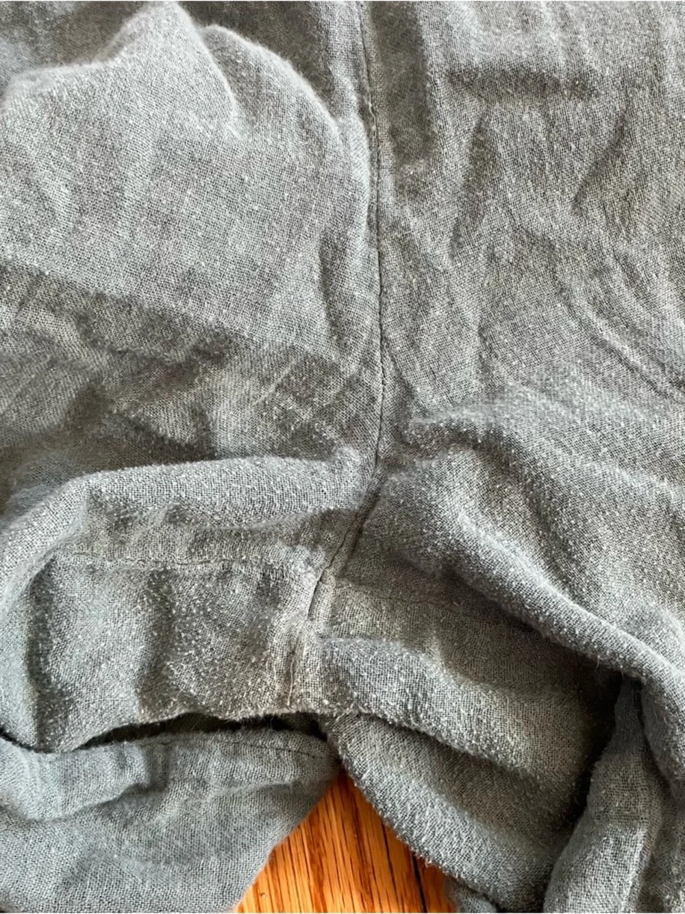 Pact Coastal Double Gauze Wide Leg Pants L - Picture 5 of 6